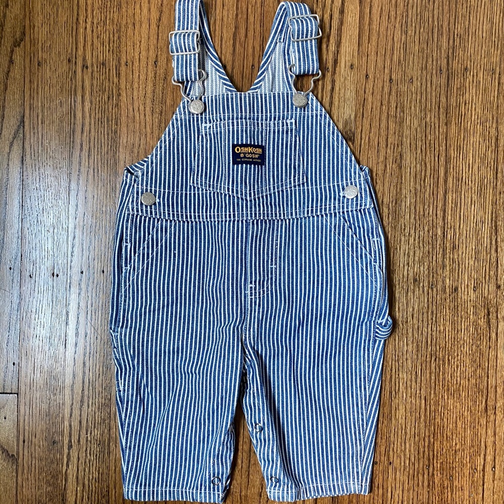 Blue Engineer Striped Oshkosh